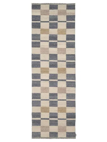 Rutvik teppe - Blue, 80x250 cm - Classic Collection