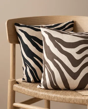 Savannah putetrekk - Beige-svart, 50x50 cm - Classic Collection