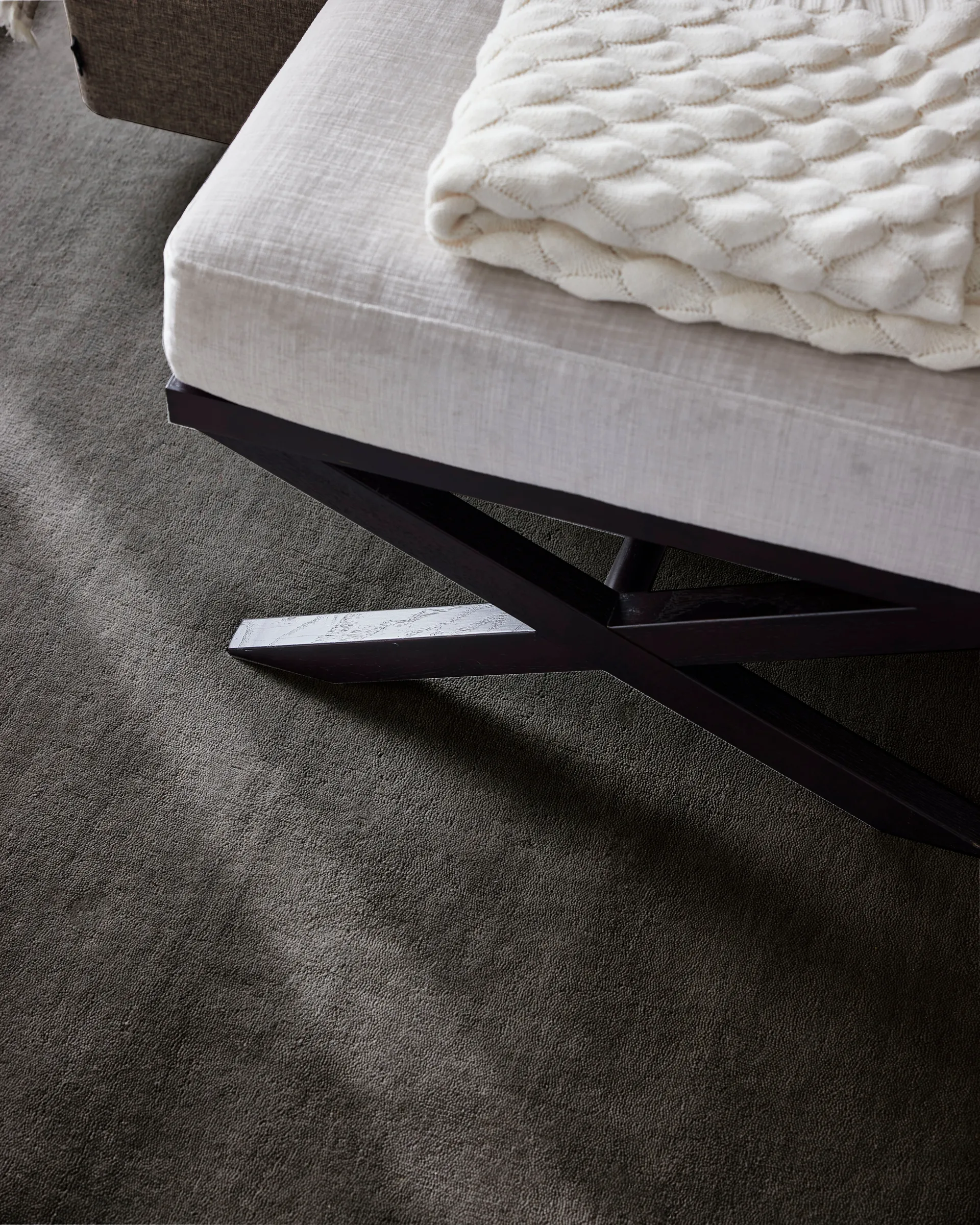 Solid teppe, Charcoal, 200x300 cm Classic Collection