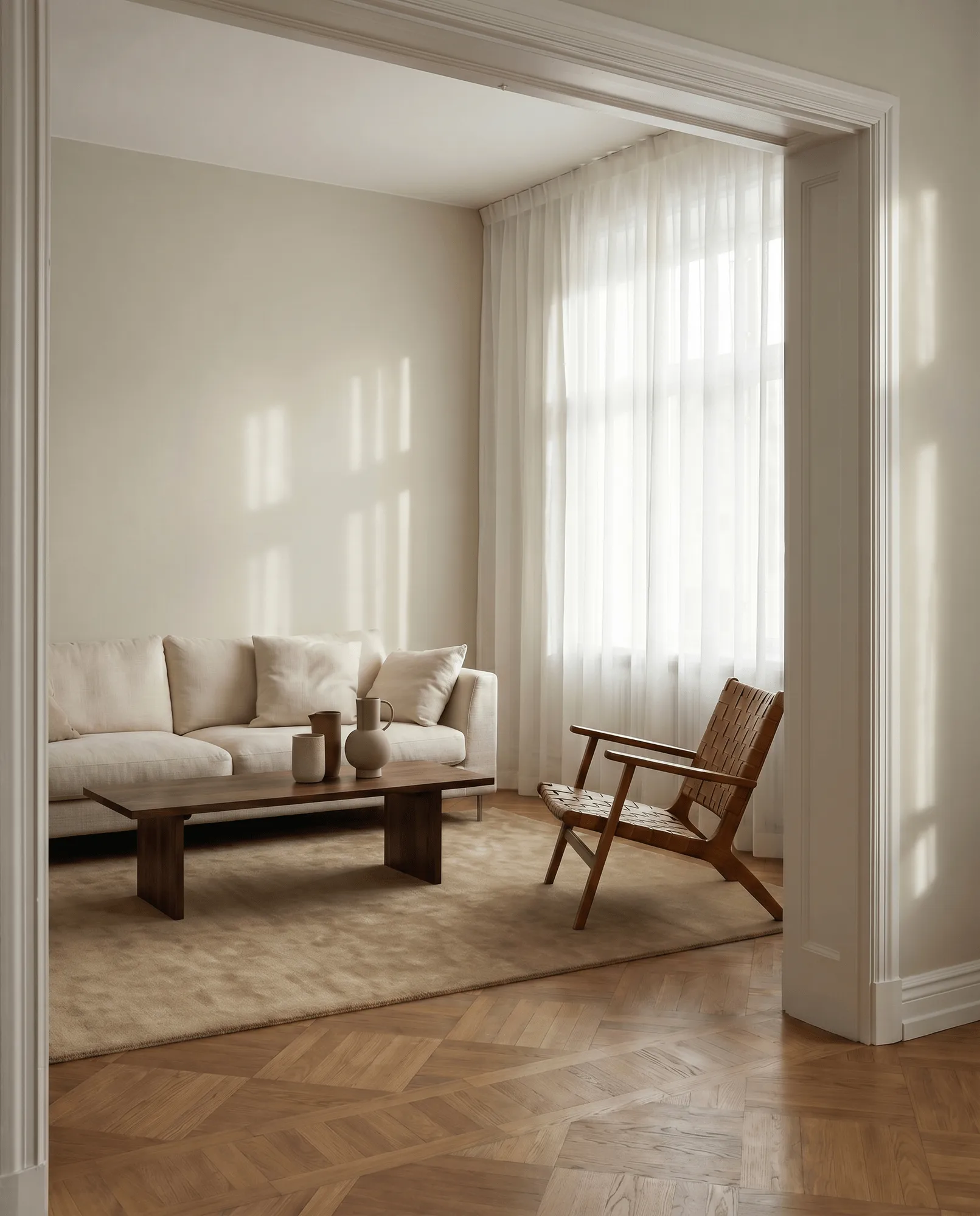 Solid teppe, Wheat, 250x350 cm Classic Collection