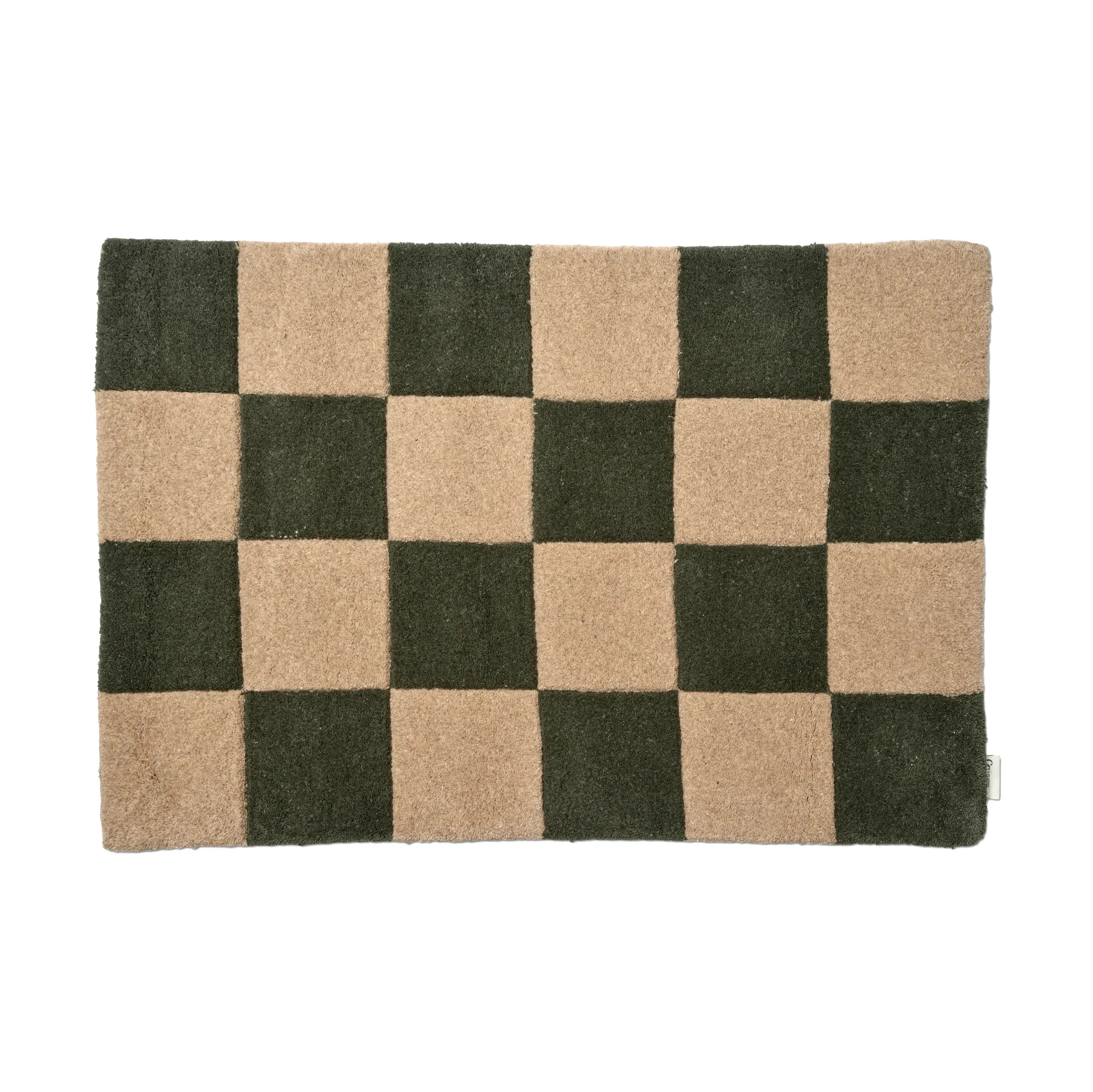 Square dørmatte 60x90 cm, Grå-natur Classic Collection