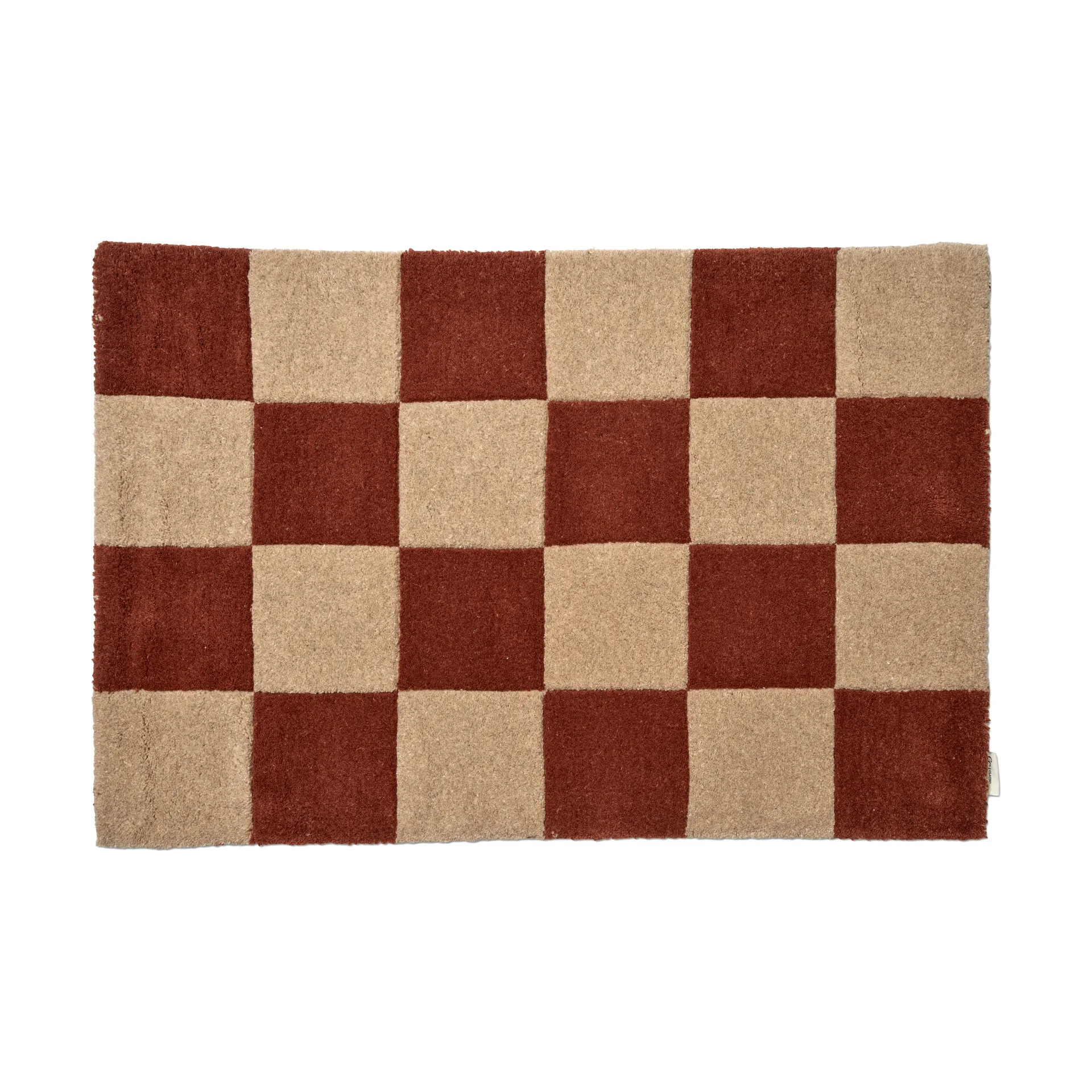 Square dørmatte, Brown-natur, 60x90 cm Classic Collection