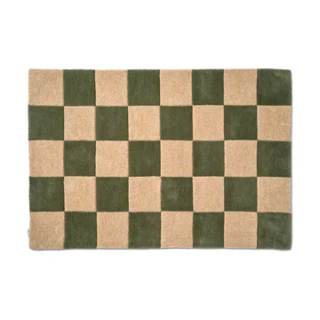 Square dørmatte - Forest green, 85x130 cm - Classic Collection