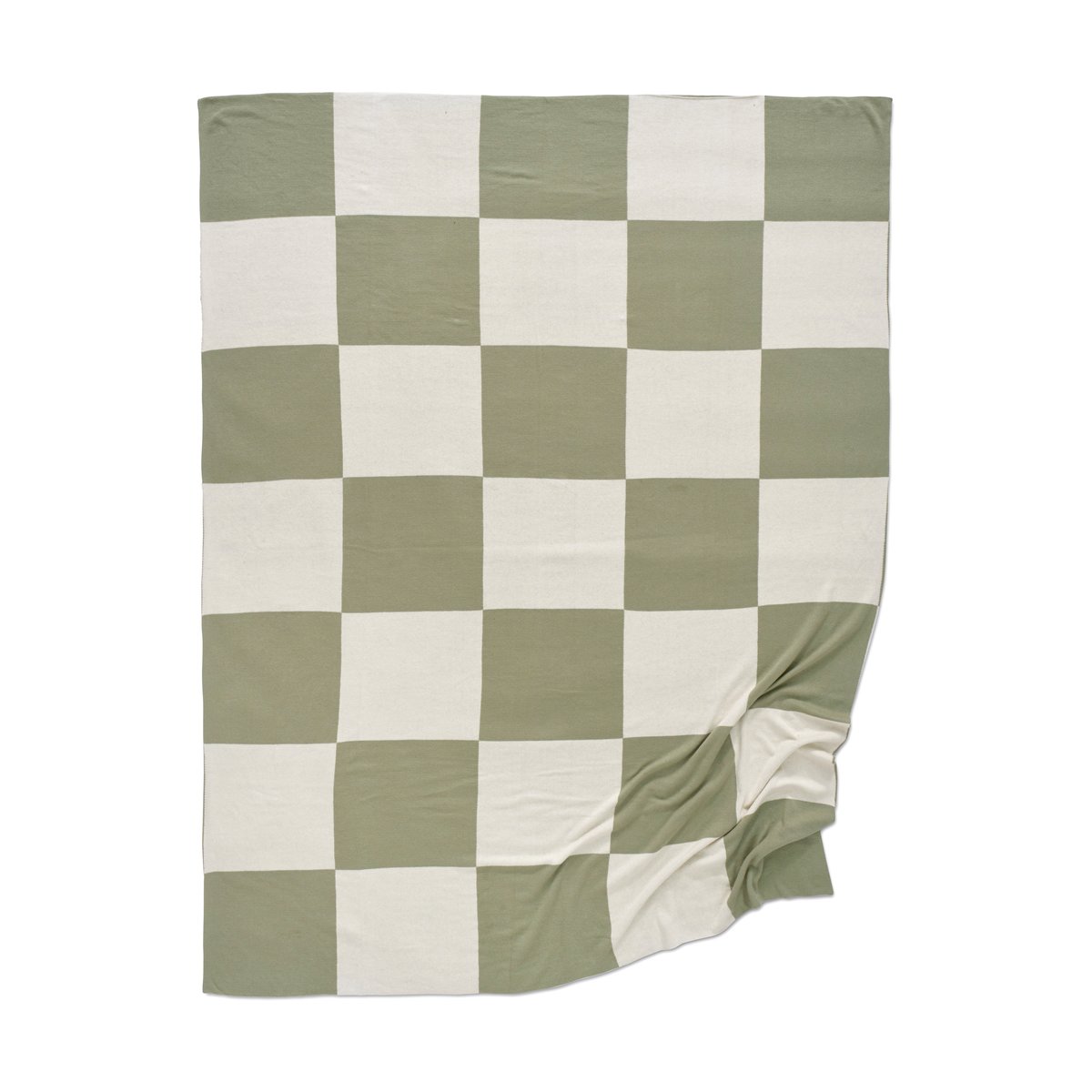 Classic Collection Square pledd 130x170 cm Te-vit | Skandinavisk Design | Ullpledd | Grønn