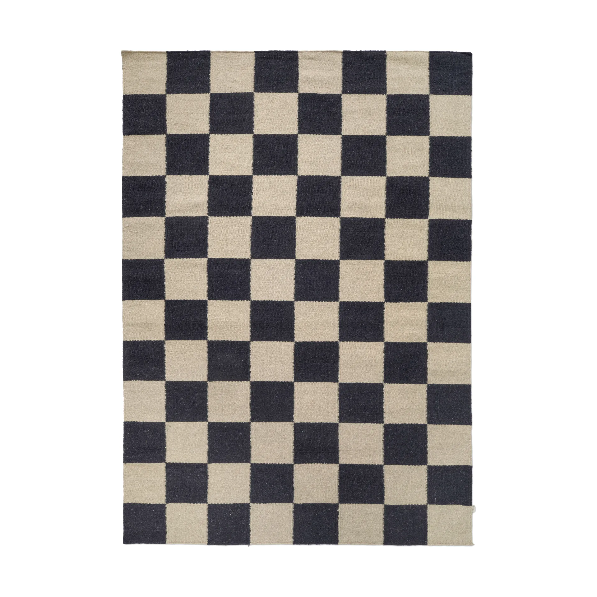 Squares teppe, Black-natural, 300x400 cm Classic Collection