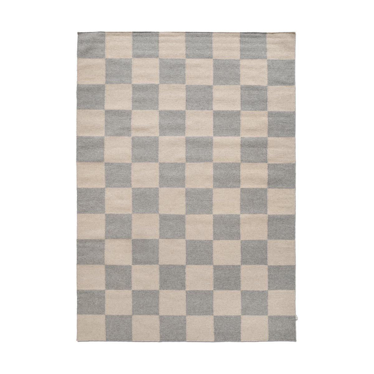 Bilde av Classic Collection Squares teppe Grå-beige 200x300 cm