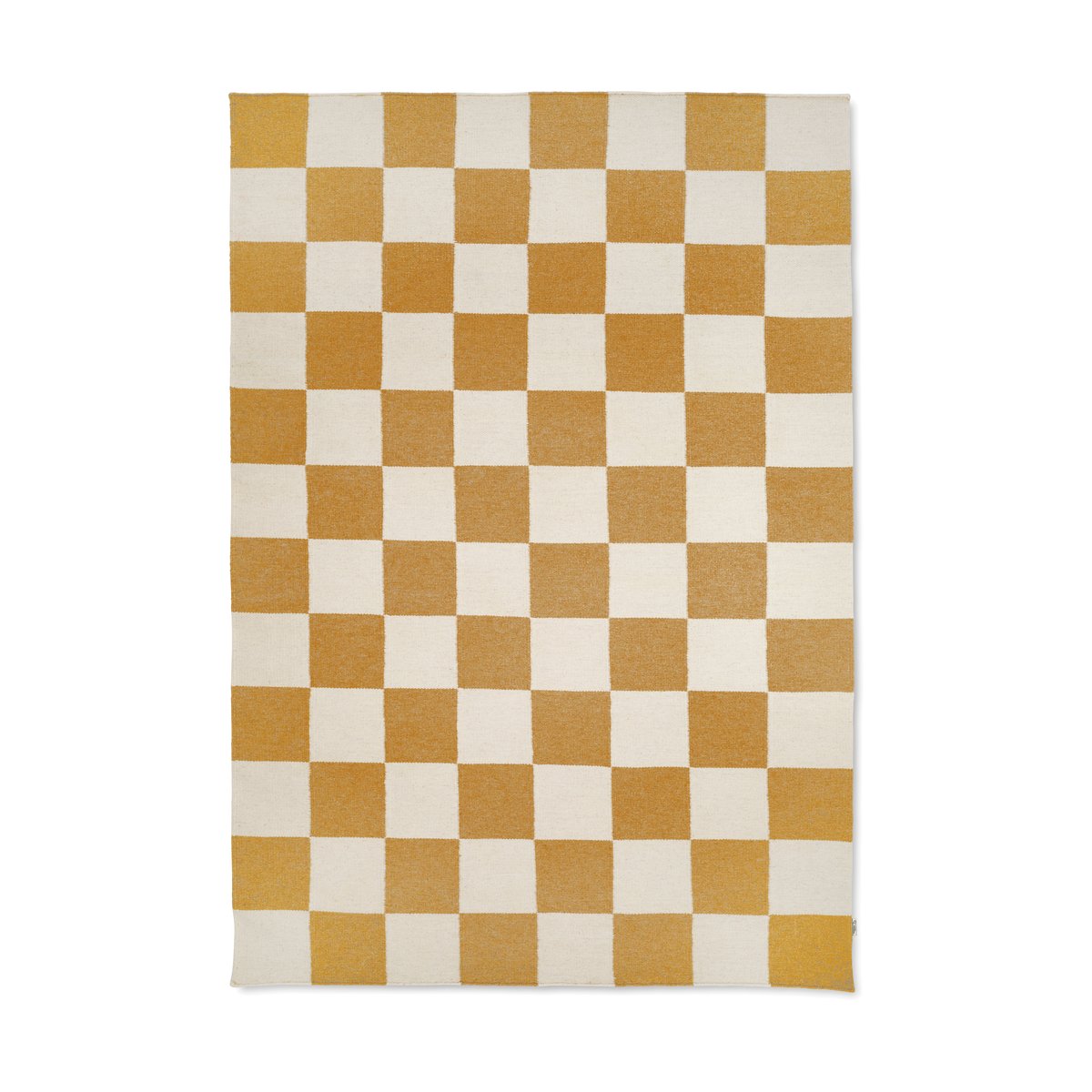 Classic Collection Squares teppe White-yellow, 170x230 cm