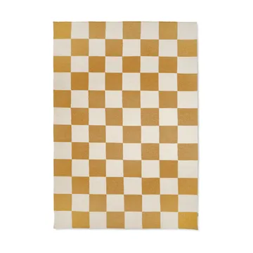 Squares teppe - White-yellow, 200x300 cm - Classic Collection