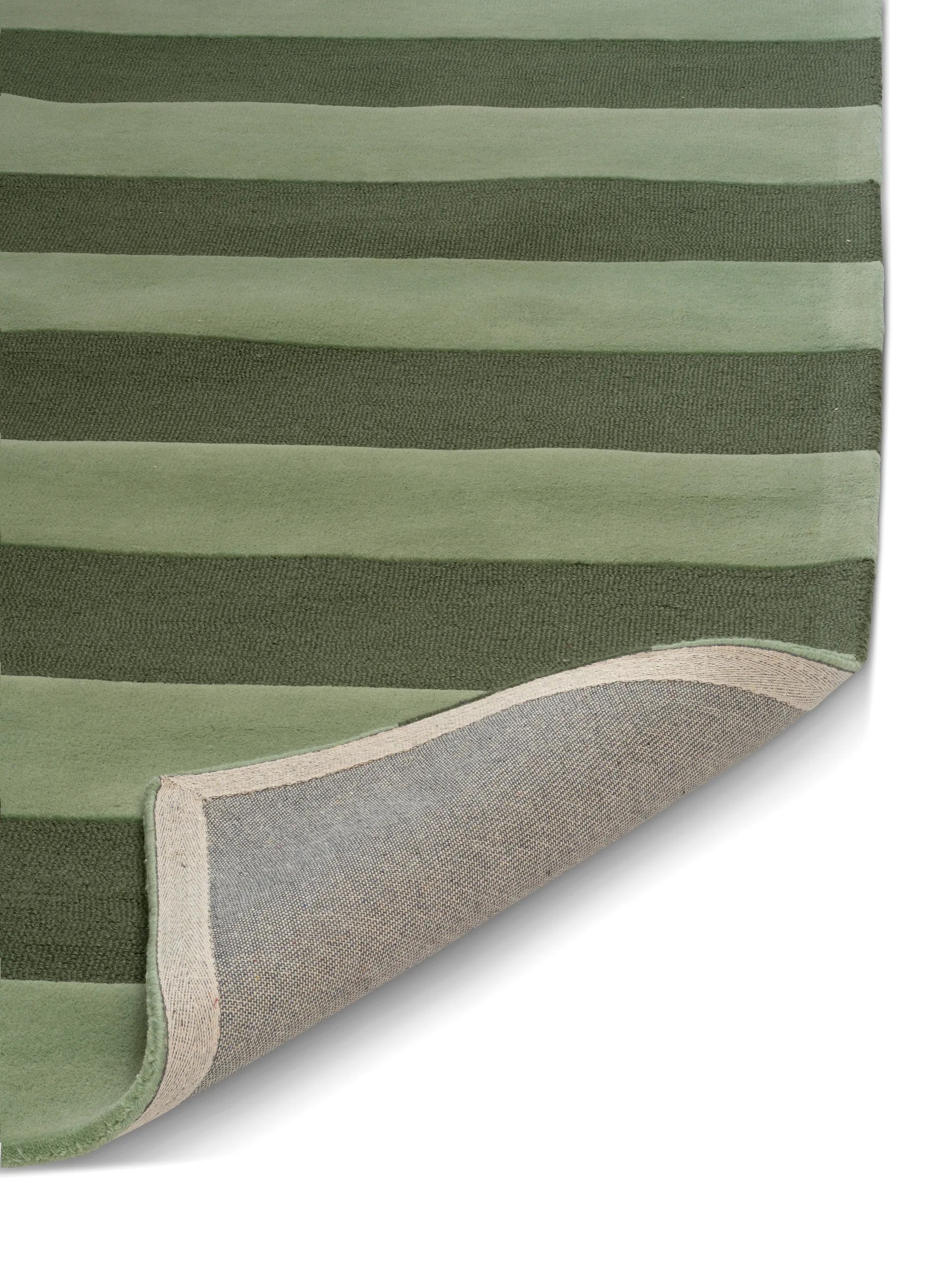 Stripe Boucle teppe, Green, 170x230 cm Classic Collection