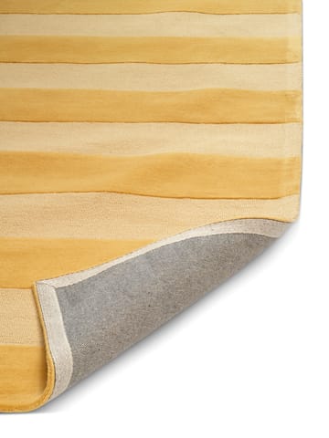 Stripe Boucle teppe - Yellow, 170x230 cm - Classic Collection