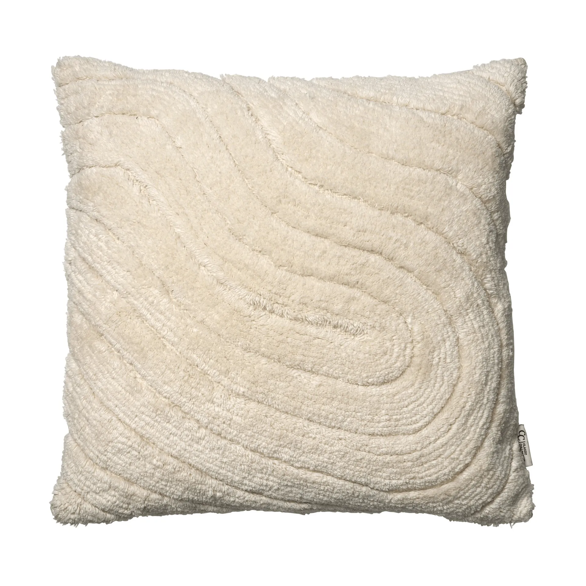 Swirl putetrekk, Off white, 50x50 cm Classic Collection