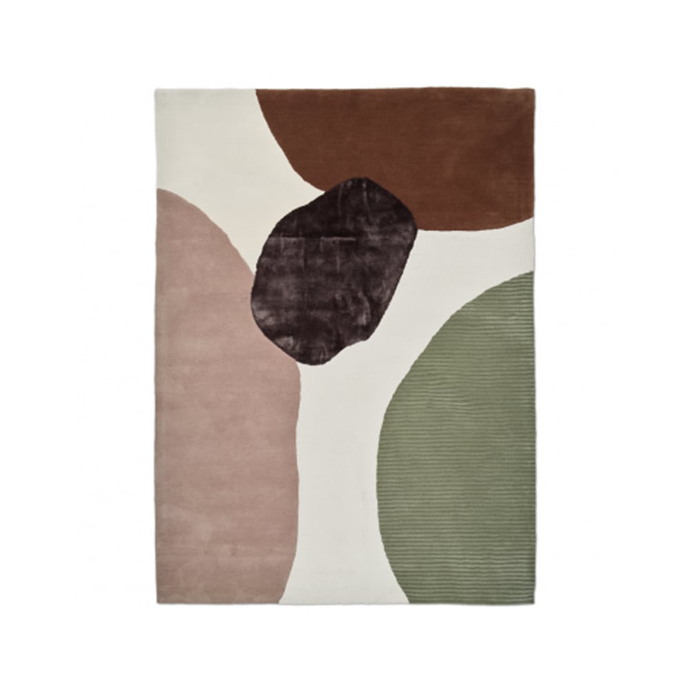 Bilde av Classic Collection Topaz teppe ivory/green 170 x 230 cm