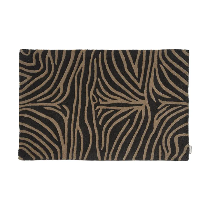 Zebra dørmatte - Charcoal, 60x90 cm - Classic Collection