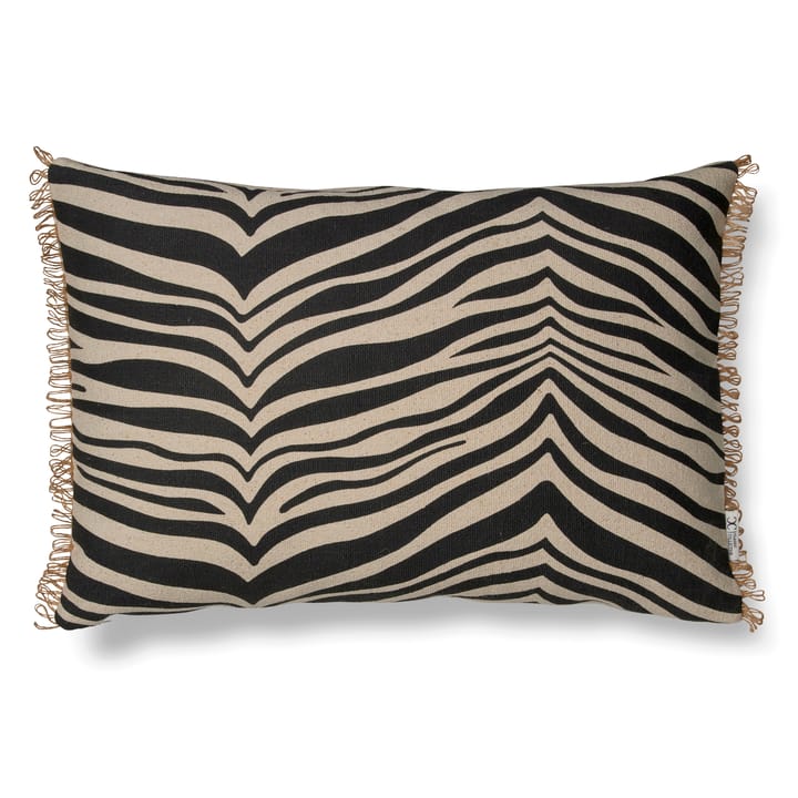 Zebra pute 40x60 cm - Svart - Classic Collection