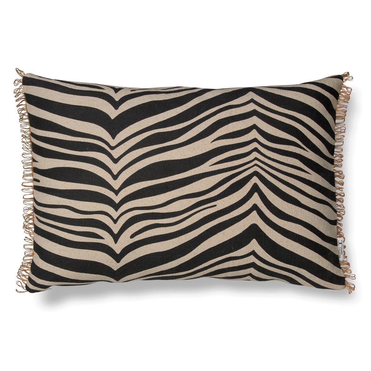 Bilde av Classic Collection Zebra pute 40x60 cm Svart