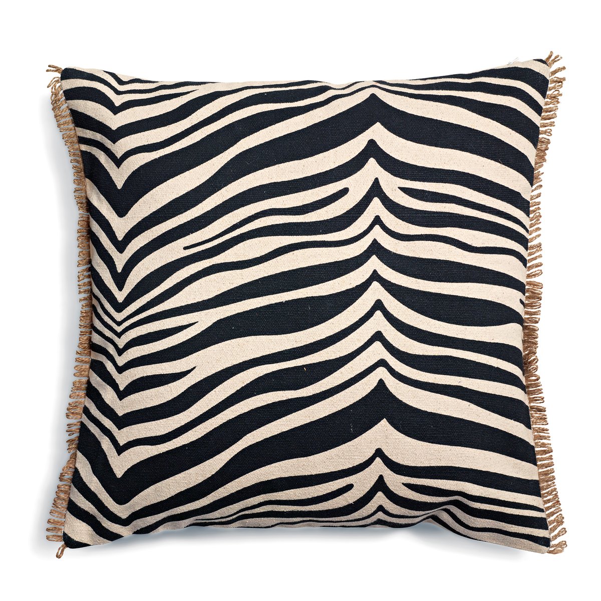 Bilde av Classic Collection Zebra pute 50x50 cm Svart