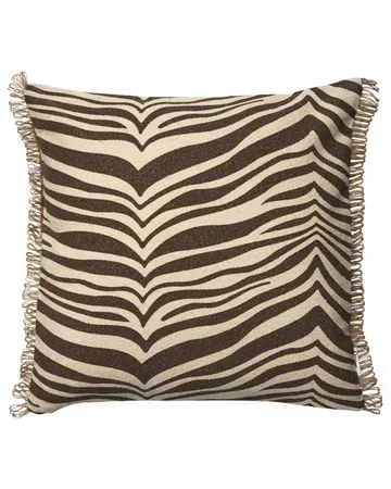 Zebra pute - Brun-natur, 50x50 cm - Classic Collection