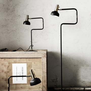 Ray bordlampe - sort-messing - CO Bankeryd