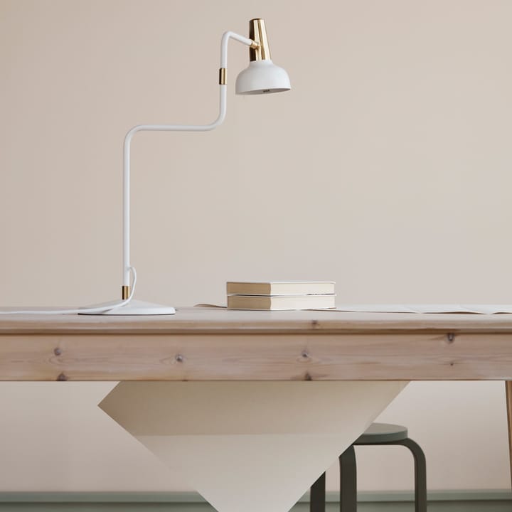 Ray bordlampe, Sort, nikkeldetaljer CO Bankeryd