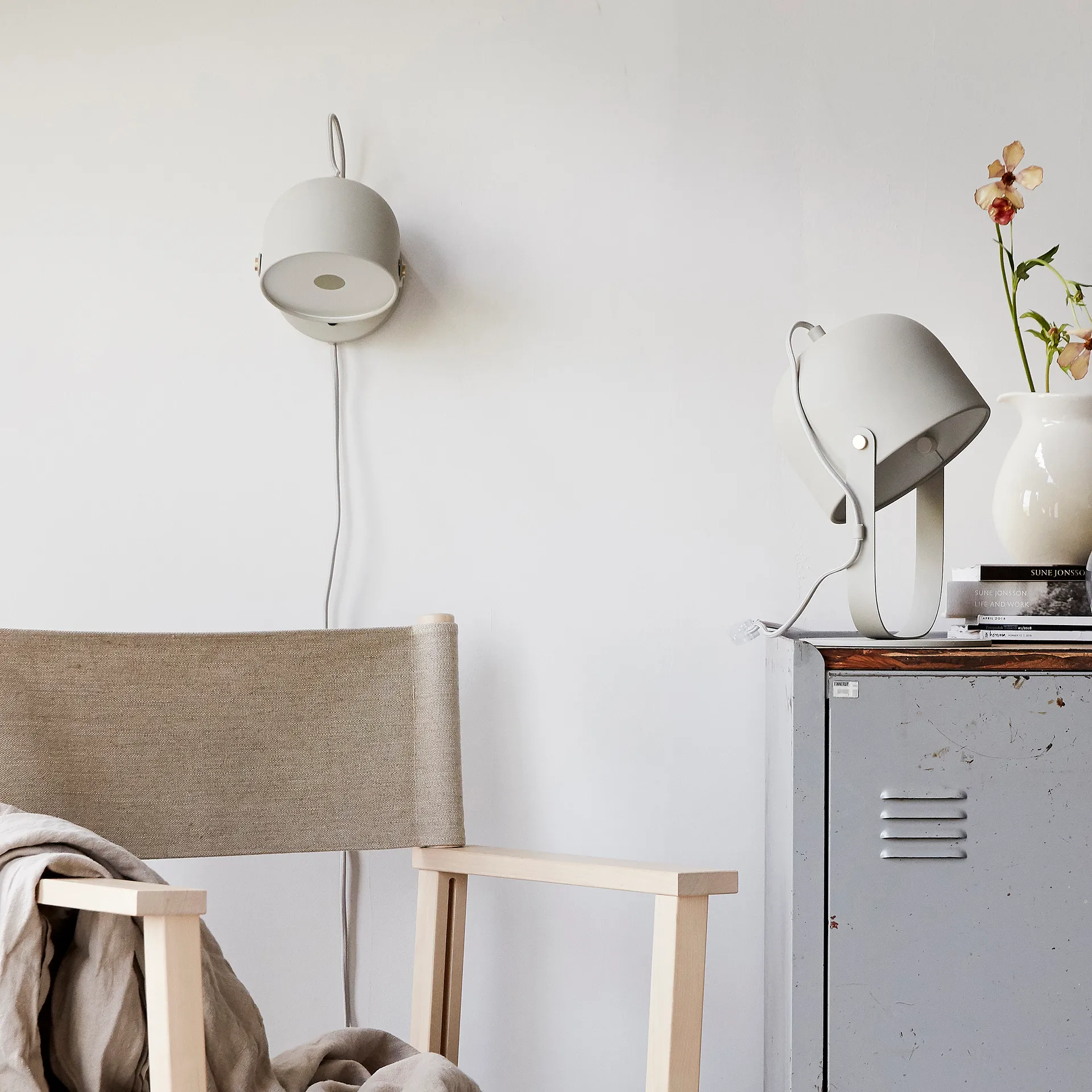 Svejk 13 vegglampe, Beige-messing CO Bankeryd