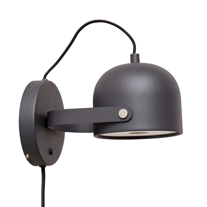 Svejk 13 vegglampe, Svart-nikkel CO Bankeryd