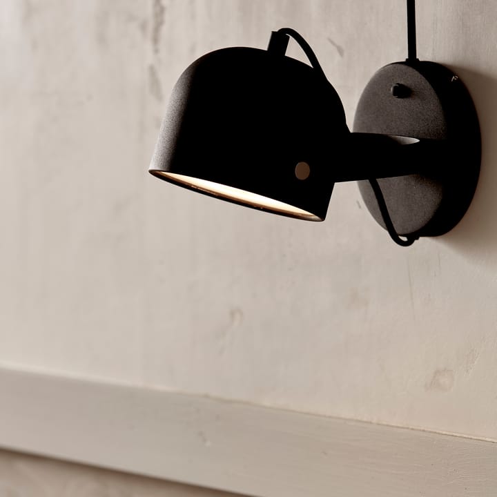 Svejk 13 vegglampe, Svart-nikkel CO Bankeryd