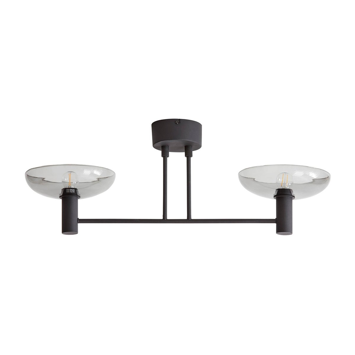 Ufo Long plafond Sort