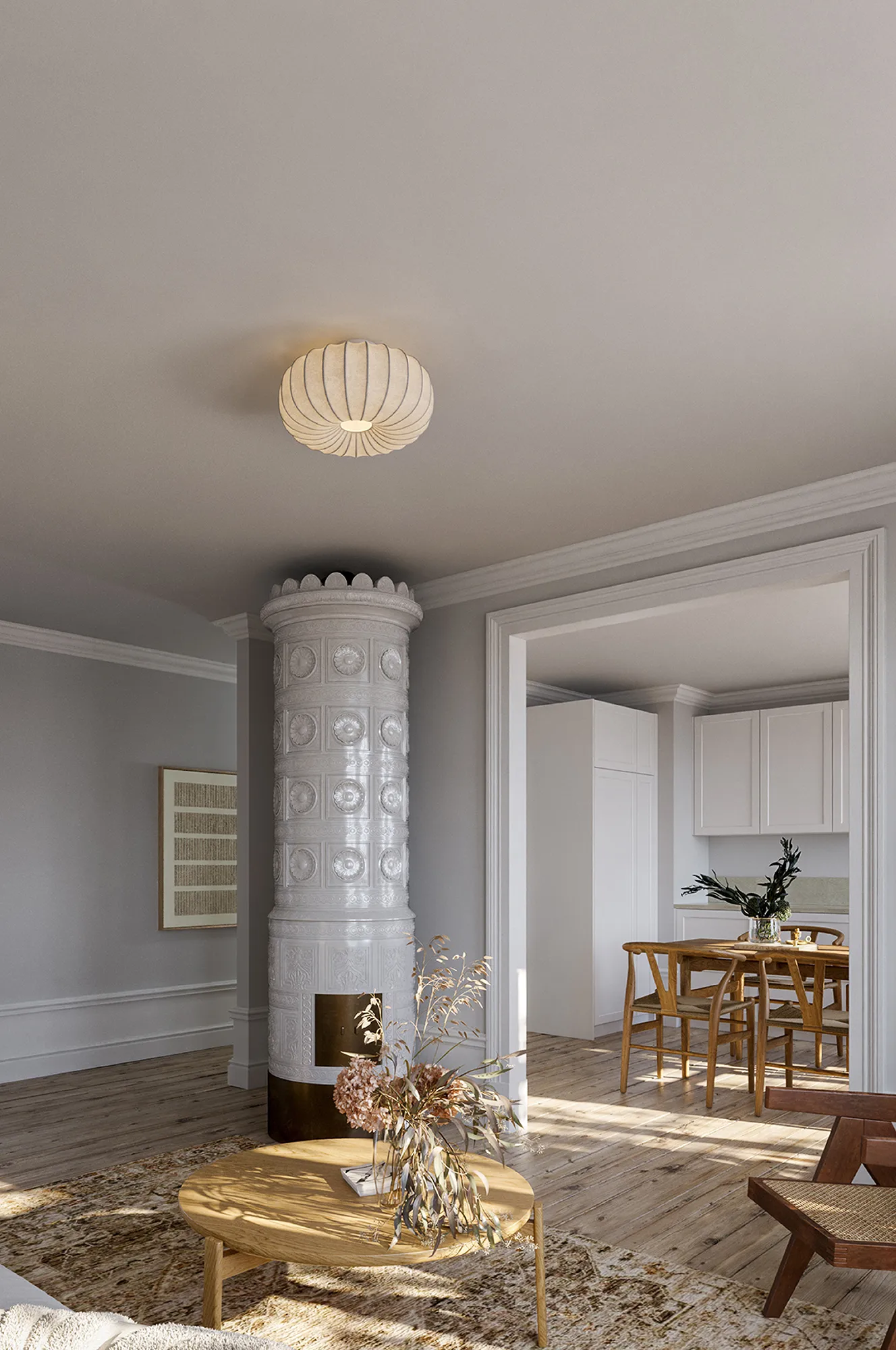 Uni 40 plafond, White CO Bankeryd