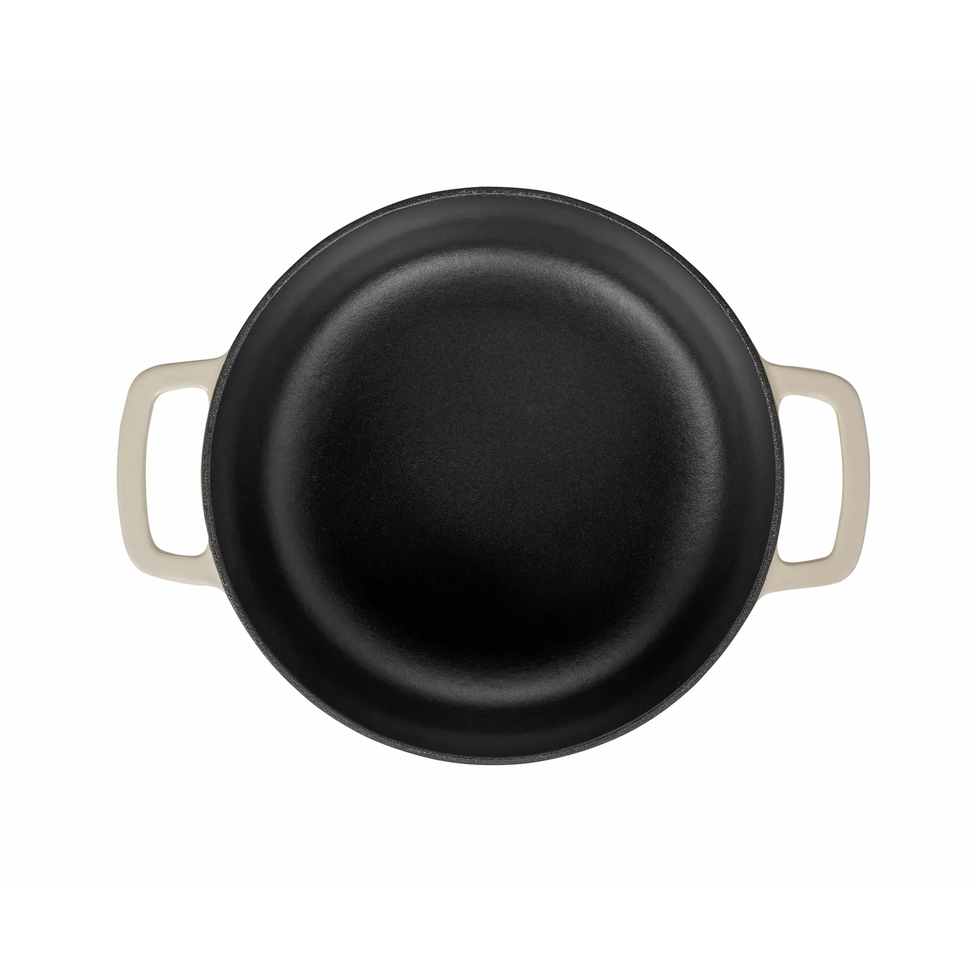 Combekk Enameled støpejernsgryte Ø24 cm, Sand-gold knob Combekk