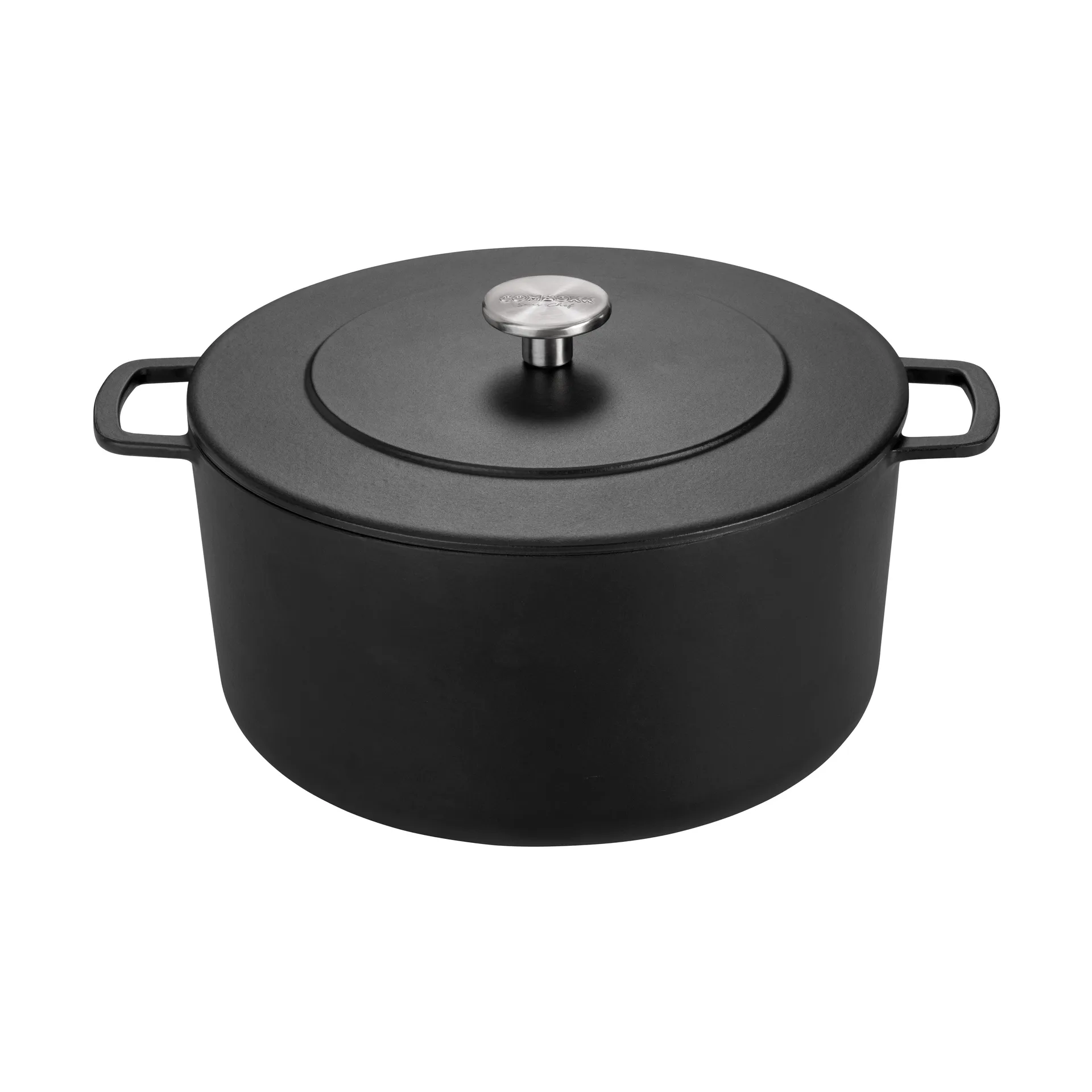 Combekk Enameled støpejernsgryte Ø32 cm, Black Combekk