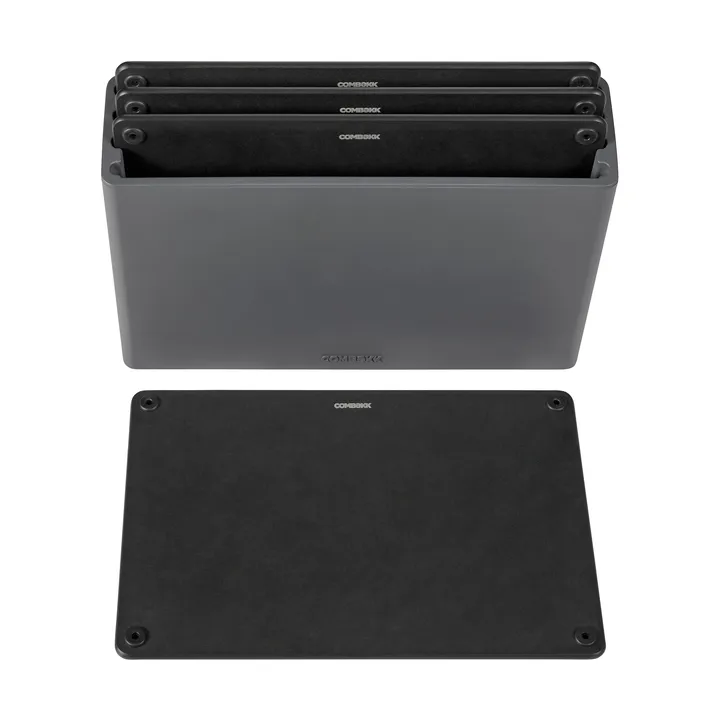 Combekk skjærebrett 4-pakning - Black-black - Combekk
