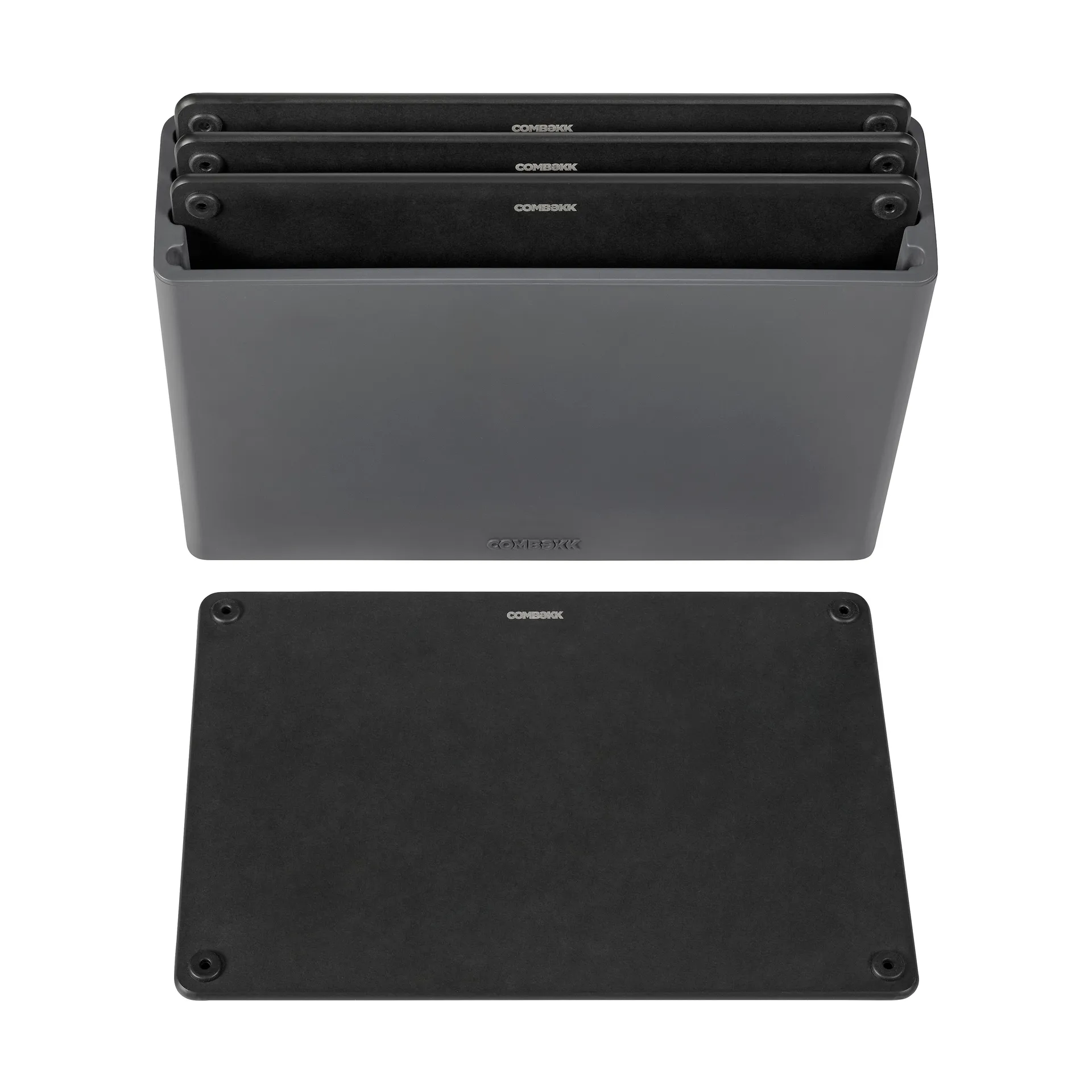 Combekk skjærebrett 5 deler, Black-black Combekk