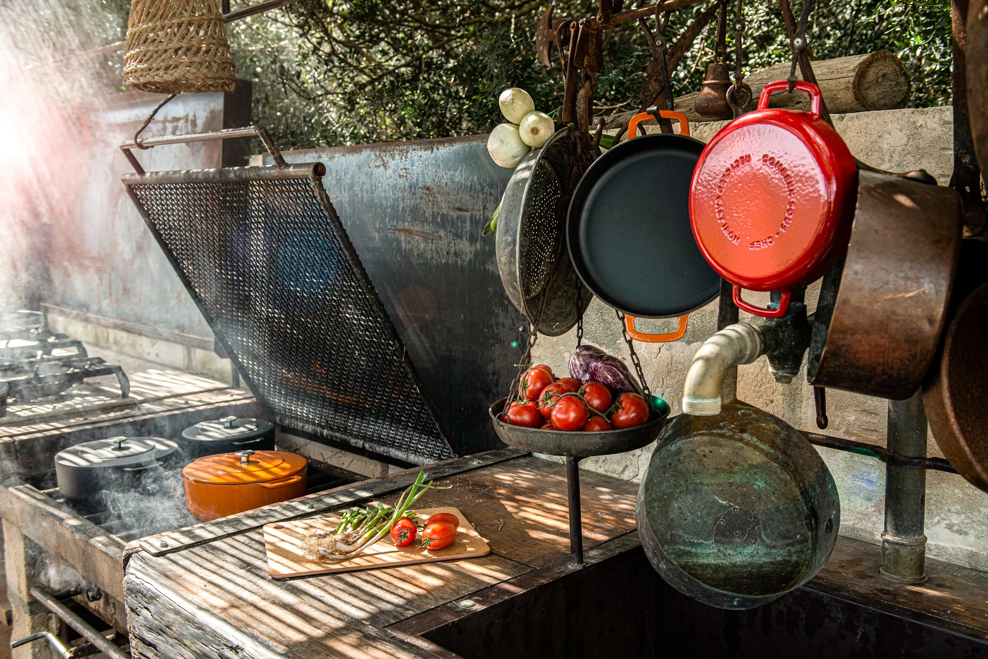 Combekk skjærebrett tre 2-deler, Natural Combekk