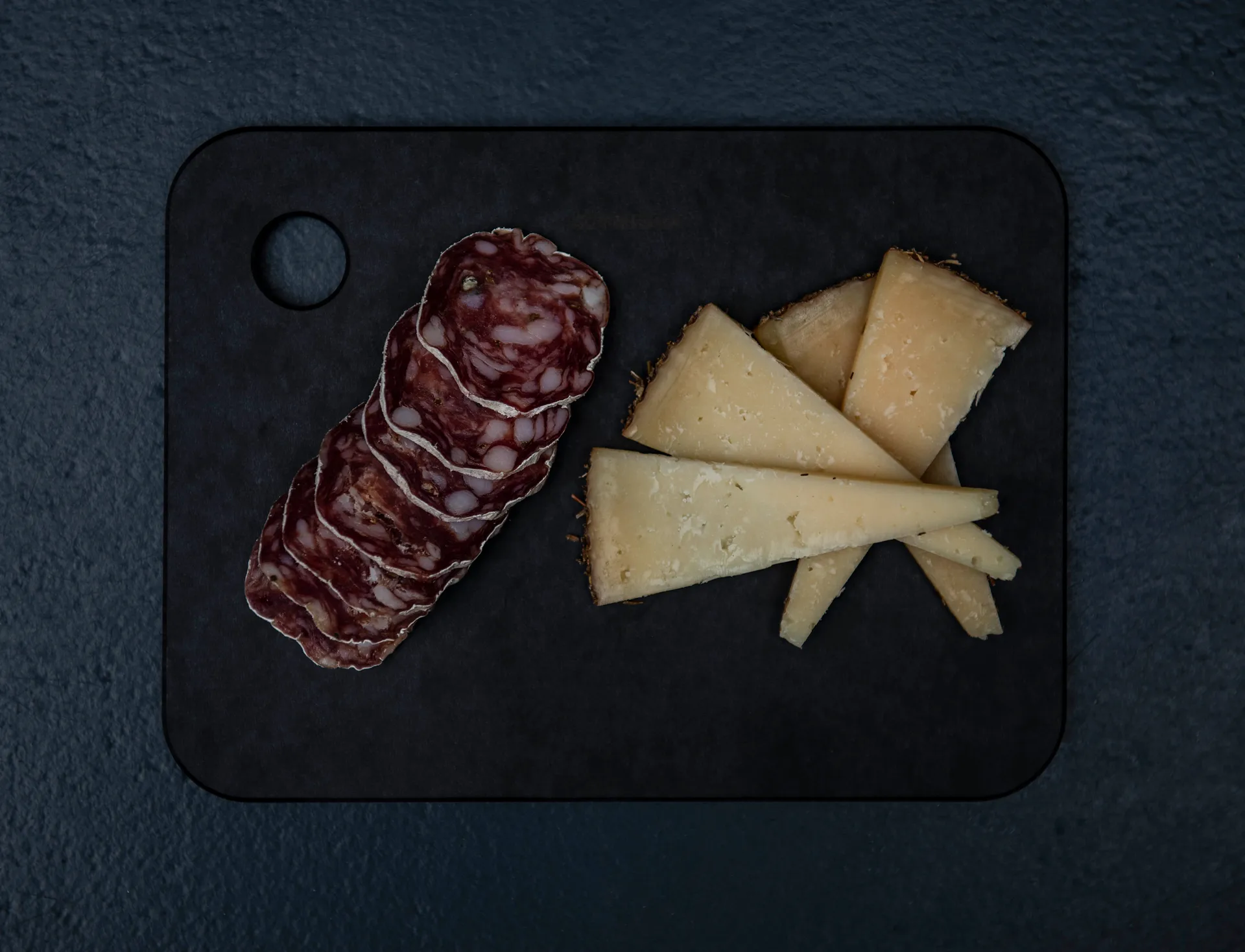 Combekk skjærebrett tre 3 deler, Black Combekk