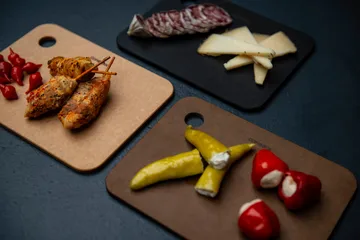 Combekk skjærebrett tre 3 deler - Brown - Combekk