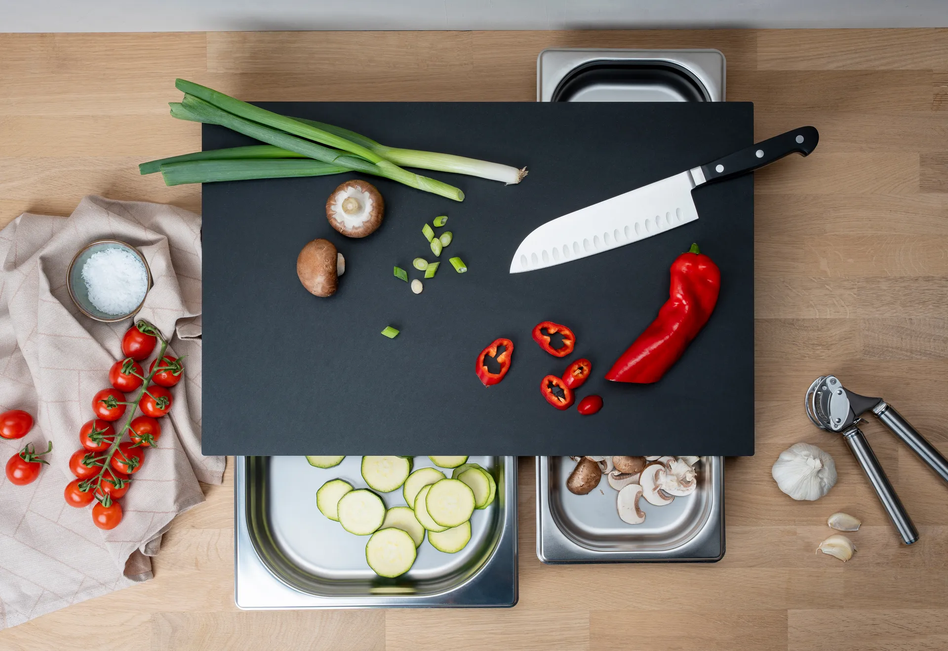 Duracore skjærefjøl 2 skuffer, 49,5x32,5 Continenta