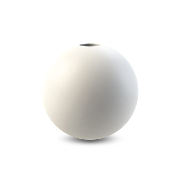 Ball lysestake 10 cm - white - Cooee Design