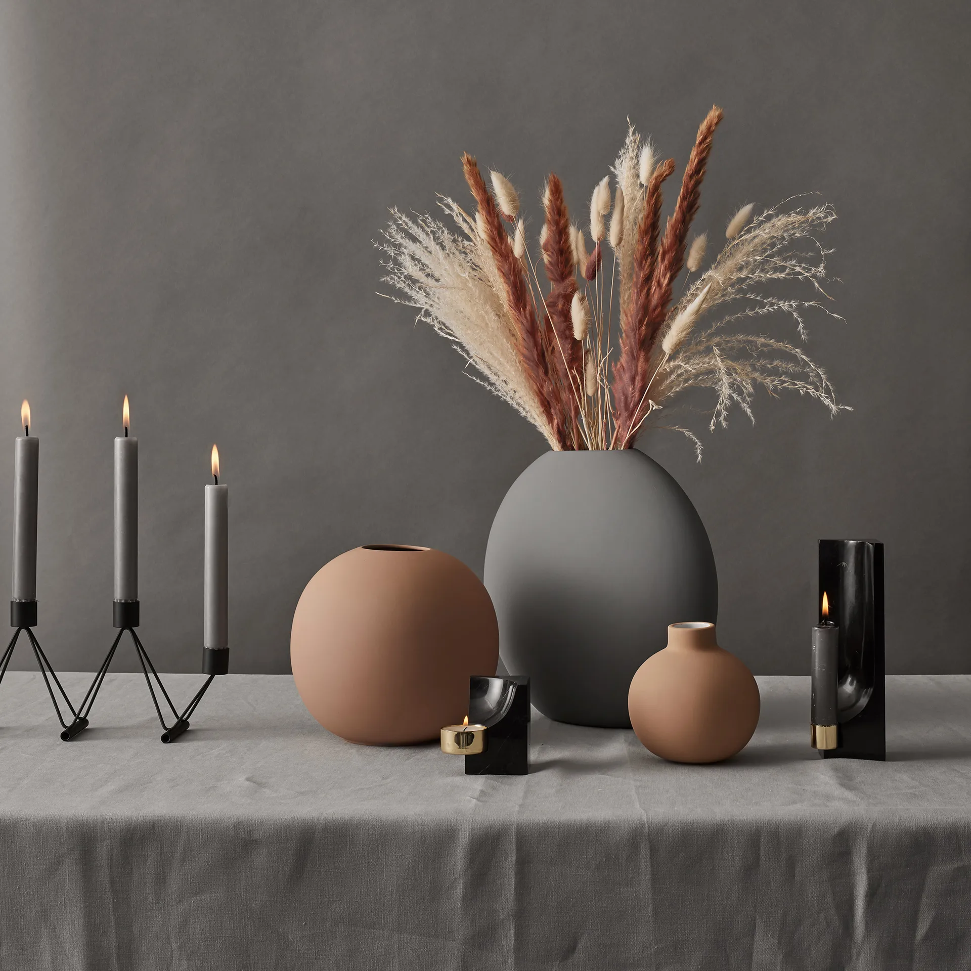 Ball vase Cafe au Lait, 20 cm Cooee Design