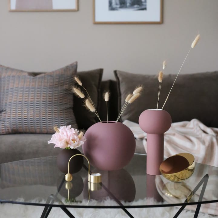 Ball vase cinder rose - 20 cm - Cooee Design