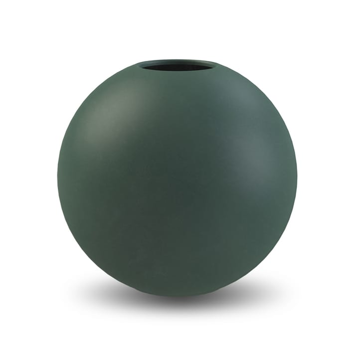 Ball vase dark green, 20 cm Cooee Design