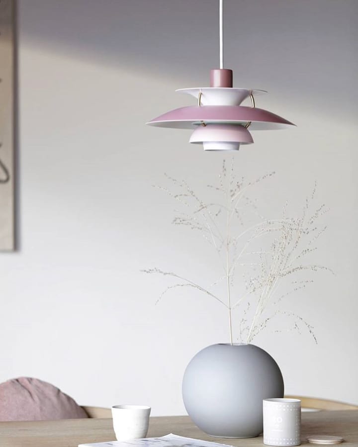 Ball vase grey - 20 cm - Cooee Design