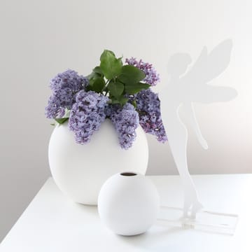 Ball vase white - 10 cm - Cooee Design