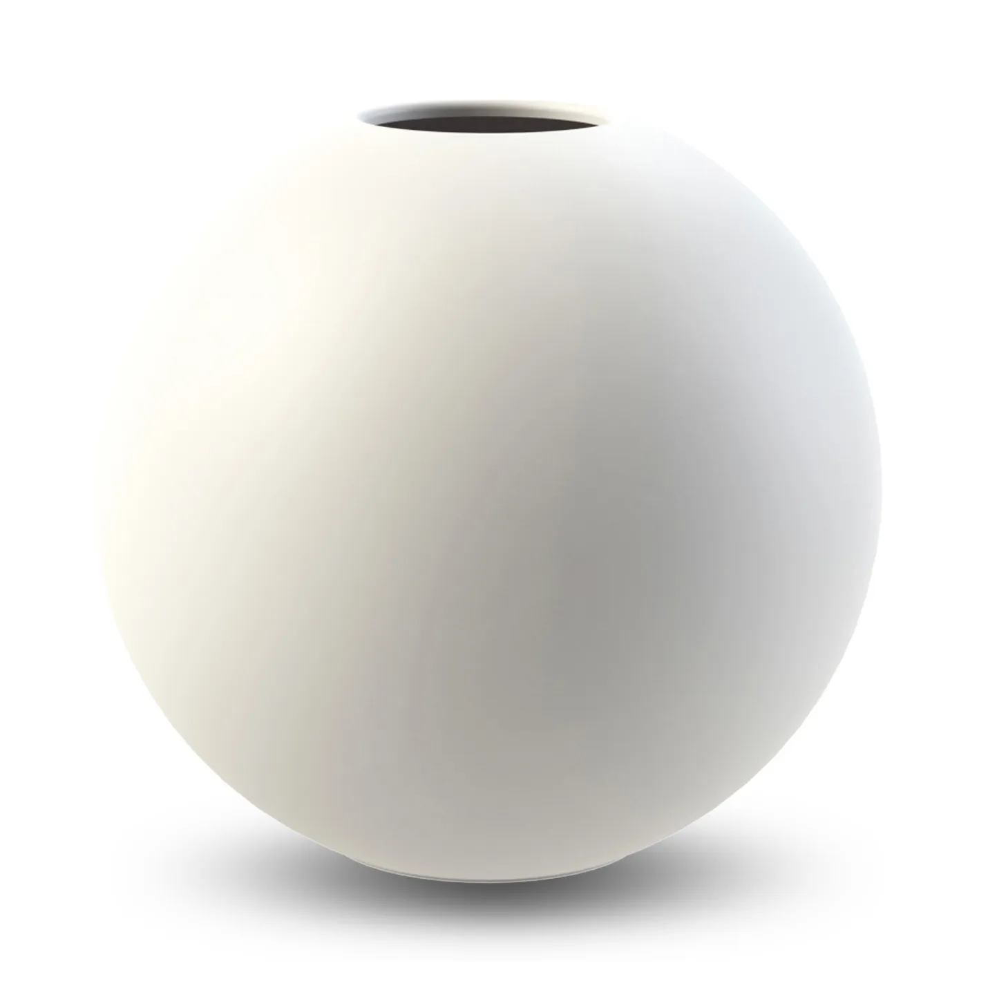 Ball vase white, 30 cm Cooee Design
