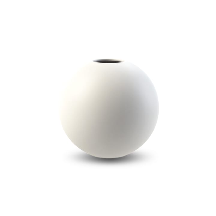 Ball vase white - 8 cm - Cooee Design