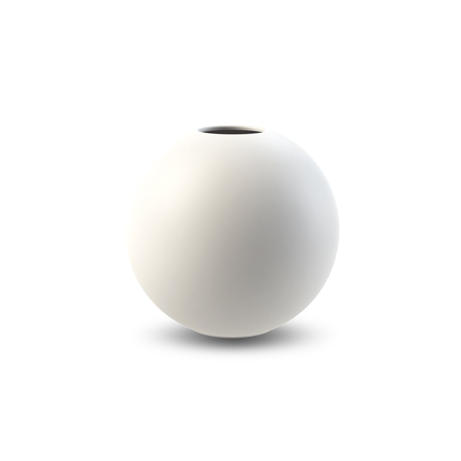 Bilde av Cooee Design Ball vase white 8 cm