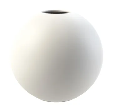 Ball vase white - 8 cm - Cooee Design
