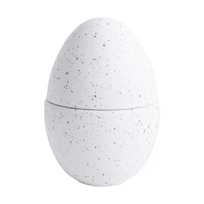 Bonbonnière skål 14 cm, White-mud Cooee Design