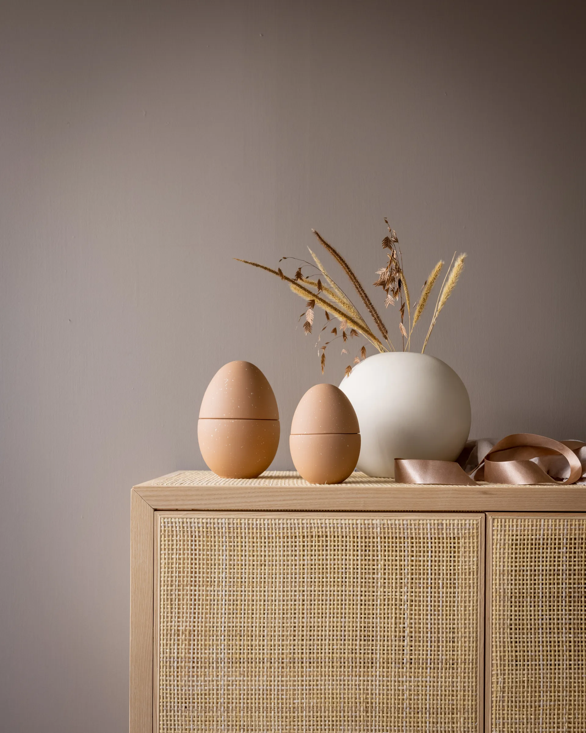 Bonbonniere skål 18 cm, Cafe au lait-shell Cooee Design