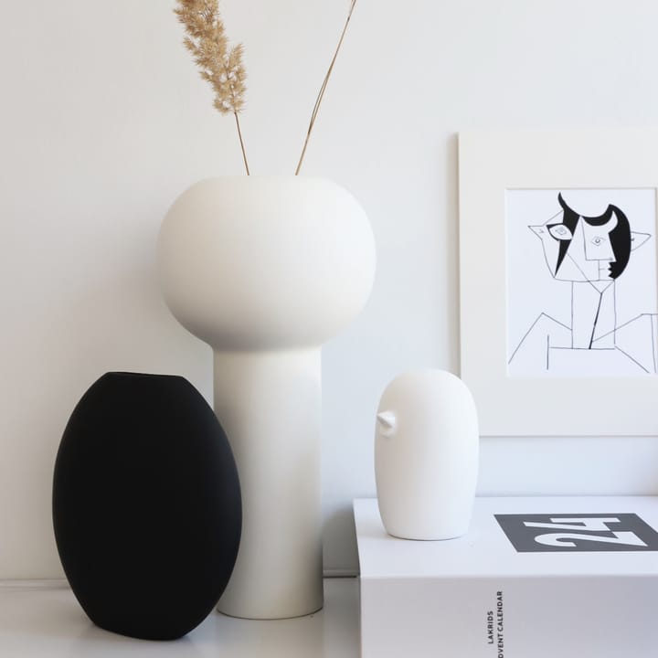 Ceramic Bird 12 cm, White Cooee Design