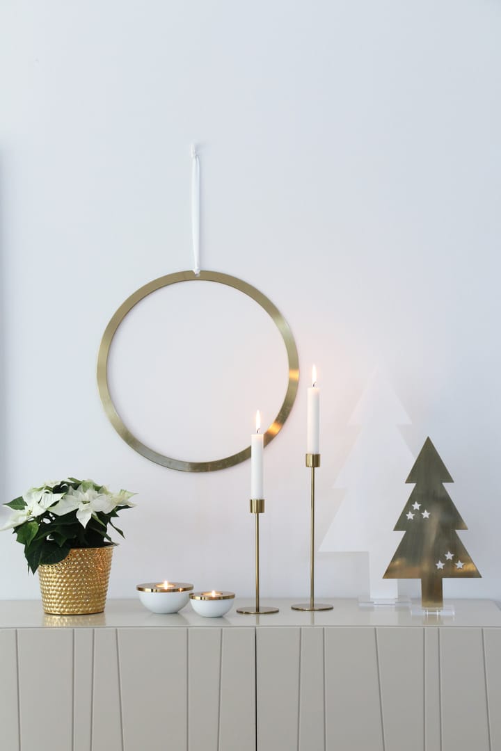 Cooee lysestake 29 cm, brass Cooee Design